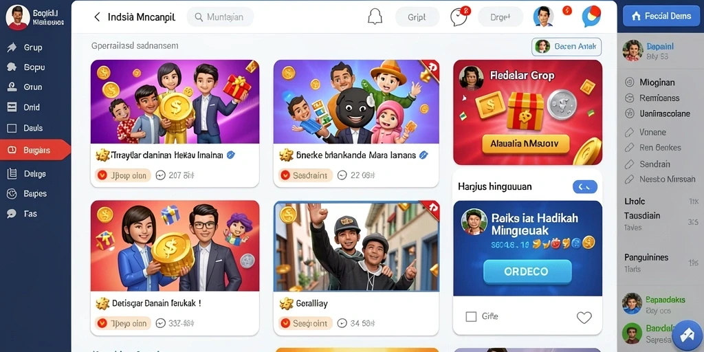 Screenshot menampilkan permainan slot dengan tema petualangan.