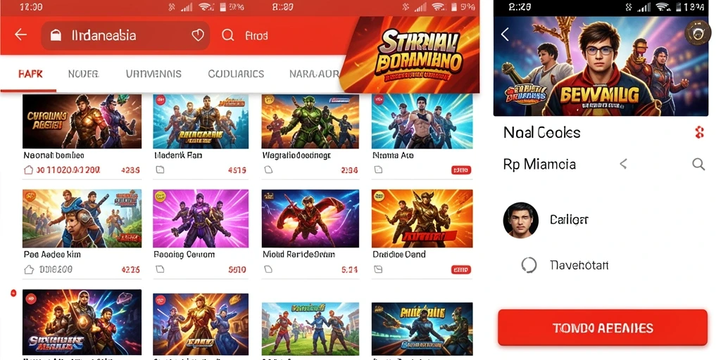 Tampilan antarmuka yang segar dan modern.