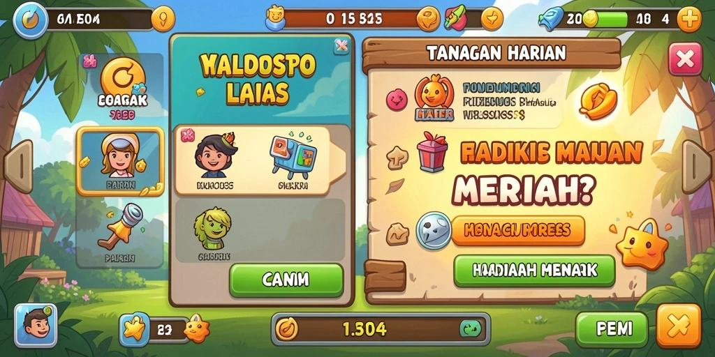 Tampilan antarmuka yang bersih dan mudah dinavigasi.