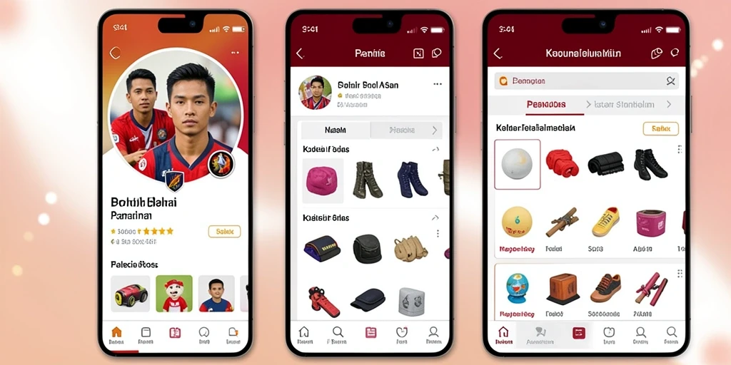 Tampilan antarmuka yang user-friendly.