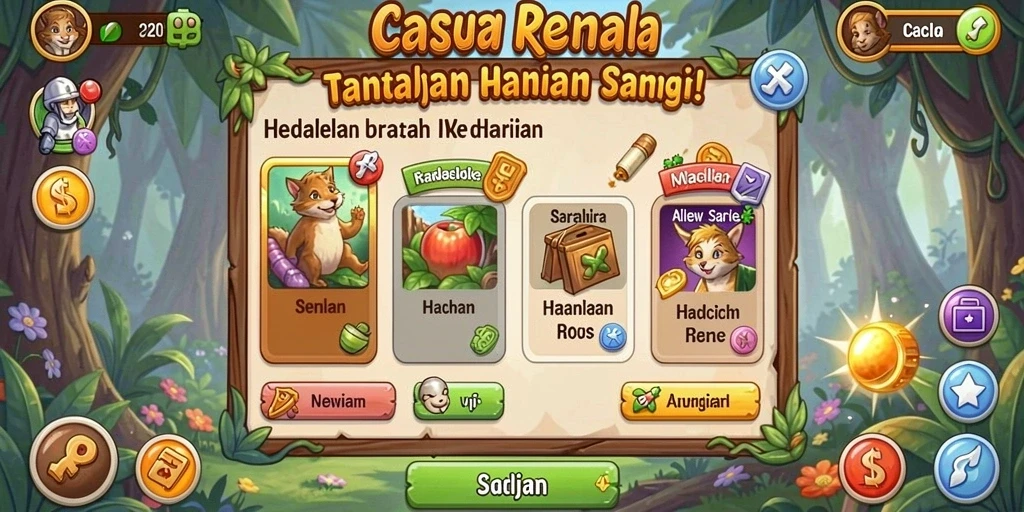 Tampilan antarmuka yang ramah pengguna.