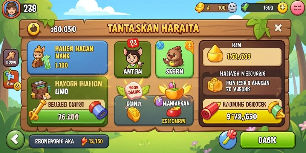Tampilan antarmuka yang ramah pengguna dan menarik.