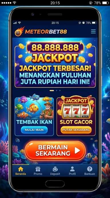 Pratinjau antarmuka meteorbet88 — aplikasi APK resmi Android v4.9.5