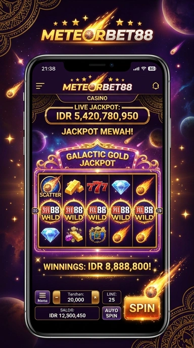 Cuplikan layar menu unduhan meteorbet88 untuk perangkat Android